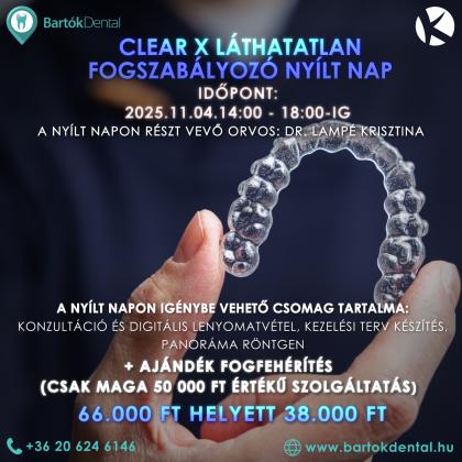 Clear X Nyílt Nap